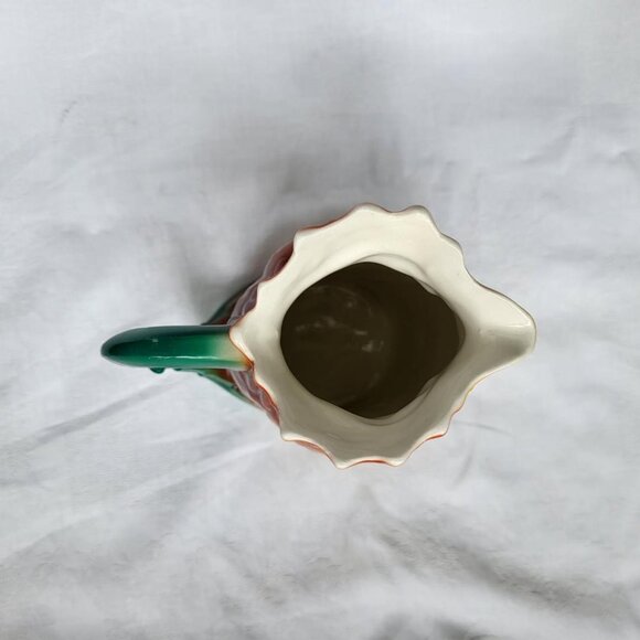 Czechoslovakian pitcher/ewer/creamer rooster - Picture 5 of 6